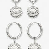 Coastal Shell Charm Set