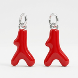 Red Coral Charm Pair | Limited Edition