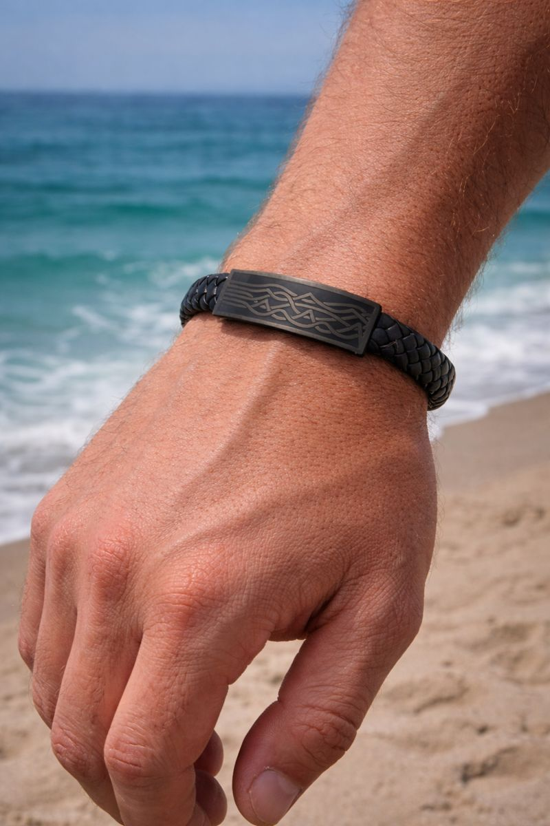 Leather Braided Bracelet